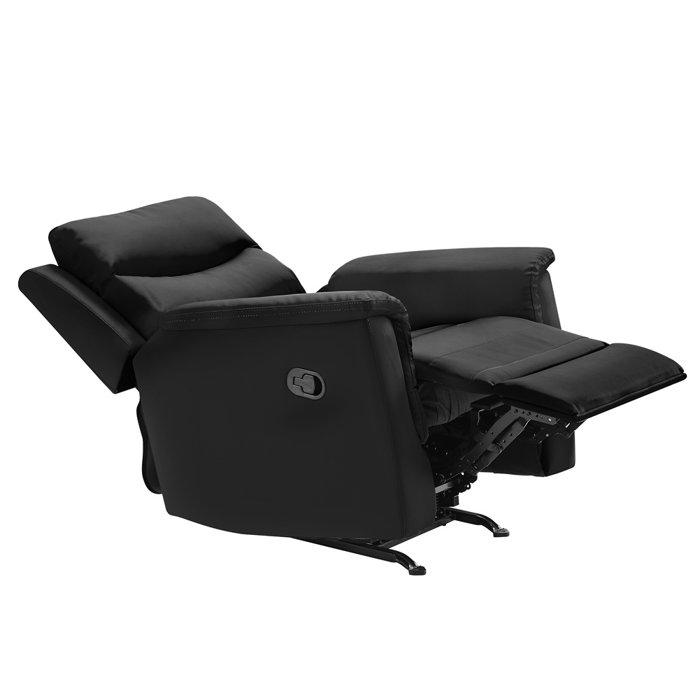 Latitude Run® Faux Leather Manual Recliner Wayfair
